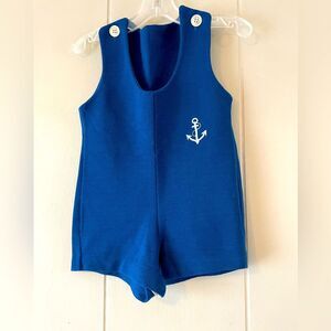 Vintage Health-tex anchor romper